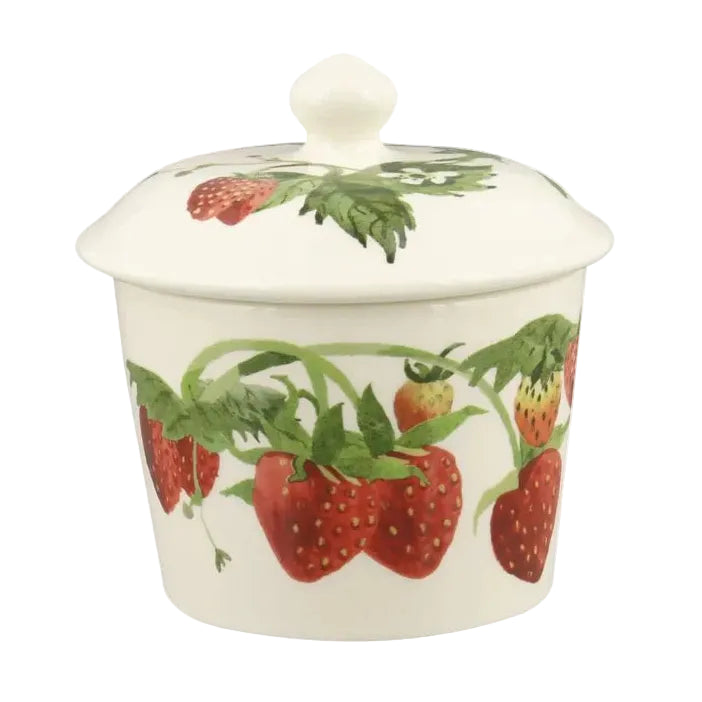 Emma Bridgewater Strawberries Large Sugar Pot