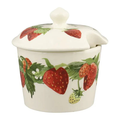 Emma Bridgewater Strawberries Large Sugar Pot