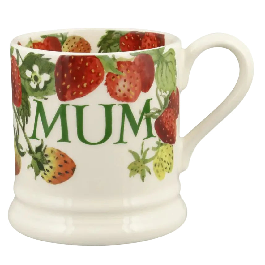 Emma Bridgewater Strawberries Mum 1/2 Pint Mug