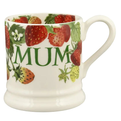 Emma Bridgewater Strawberries Mum 1/2 Pint Mug