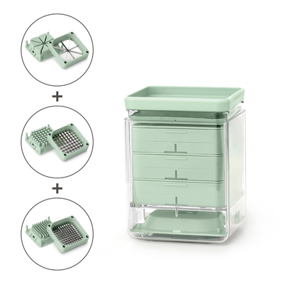 Brabantia Tasty+ Potato Cutter - Jade Green