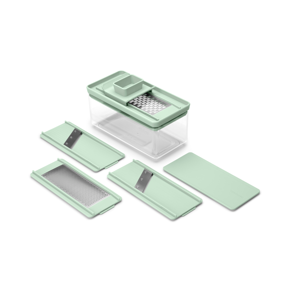 Brabantia  Tasty+ Slicer and Grater Set - Jade Green