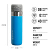 Stanley Quick Flip Water Bottle  0.7L - Azure - Last Chance to Buy