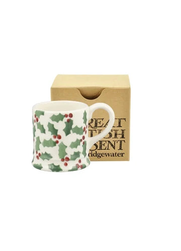 Emma Bridgewater Tiny Scattered Holly Tiny Mug Decoration