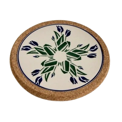 Nicholas Mosse Blue Blooms - Round Trivet