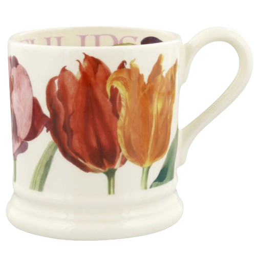 Emma Bridgewater Flowers - Tulips 1/2 Pint Mug