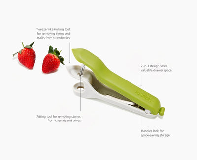 Joseph Joseph Tweezy™ 2-in-1 Pitter & Huller Tool : 1000066