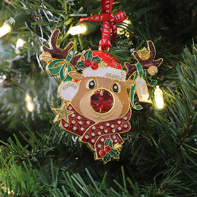 Tipperary Crystal Gem Reindeer Decoration
