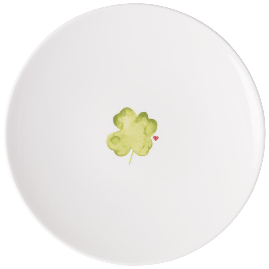 Villeroy and Boch With Love Breakfast Plate, Good Luck