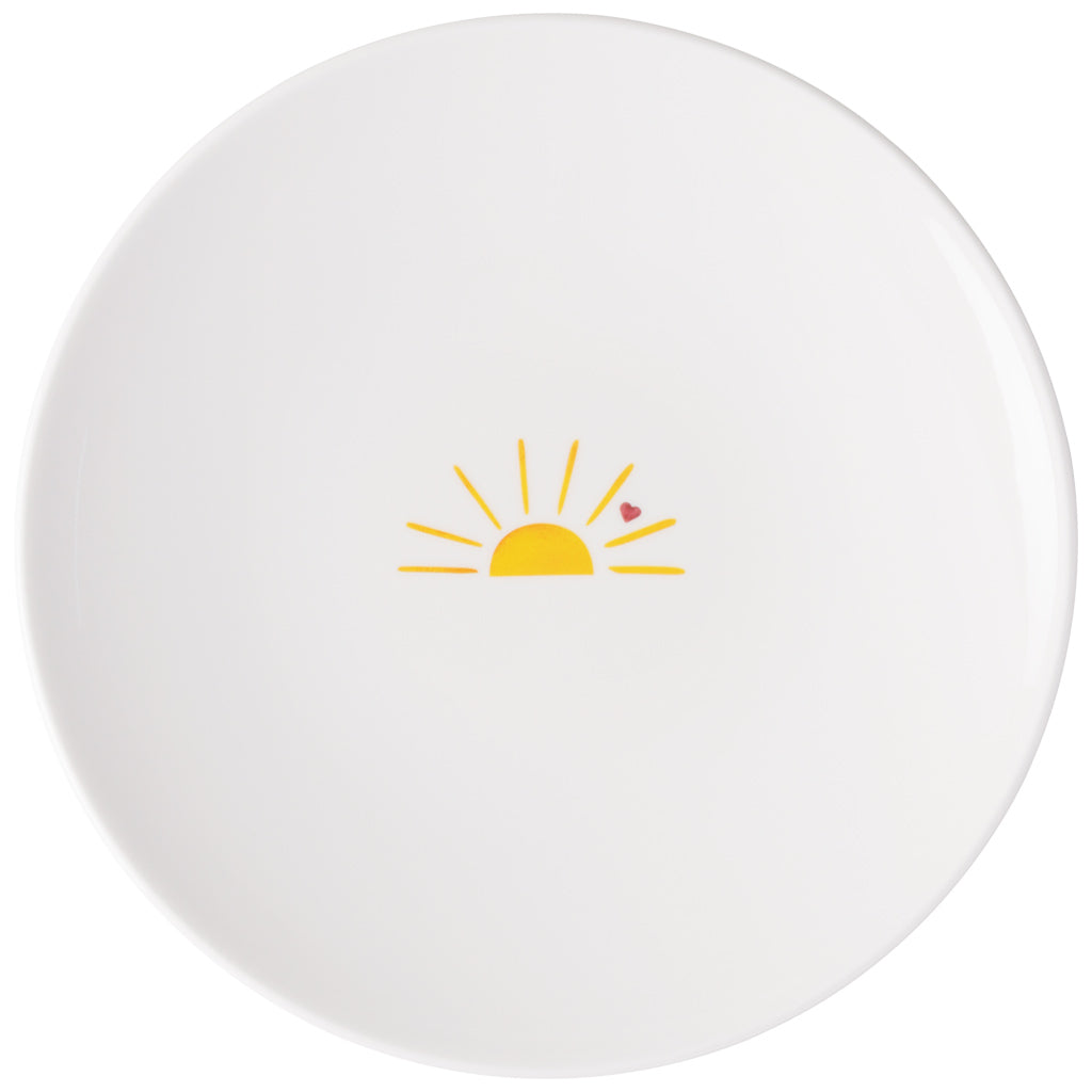Villeroy and Boch With Love Breakfast Plate, Hello Sunshine