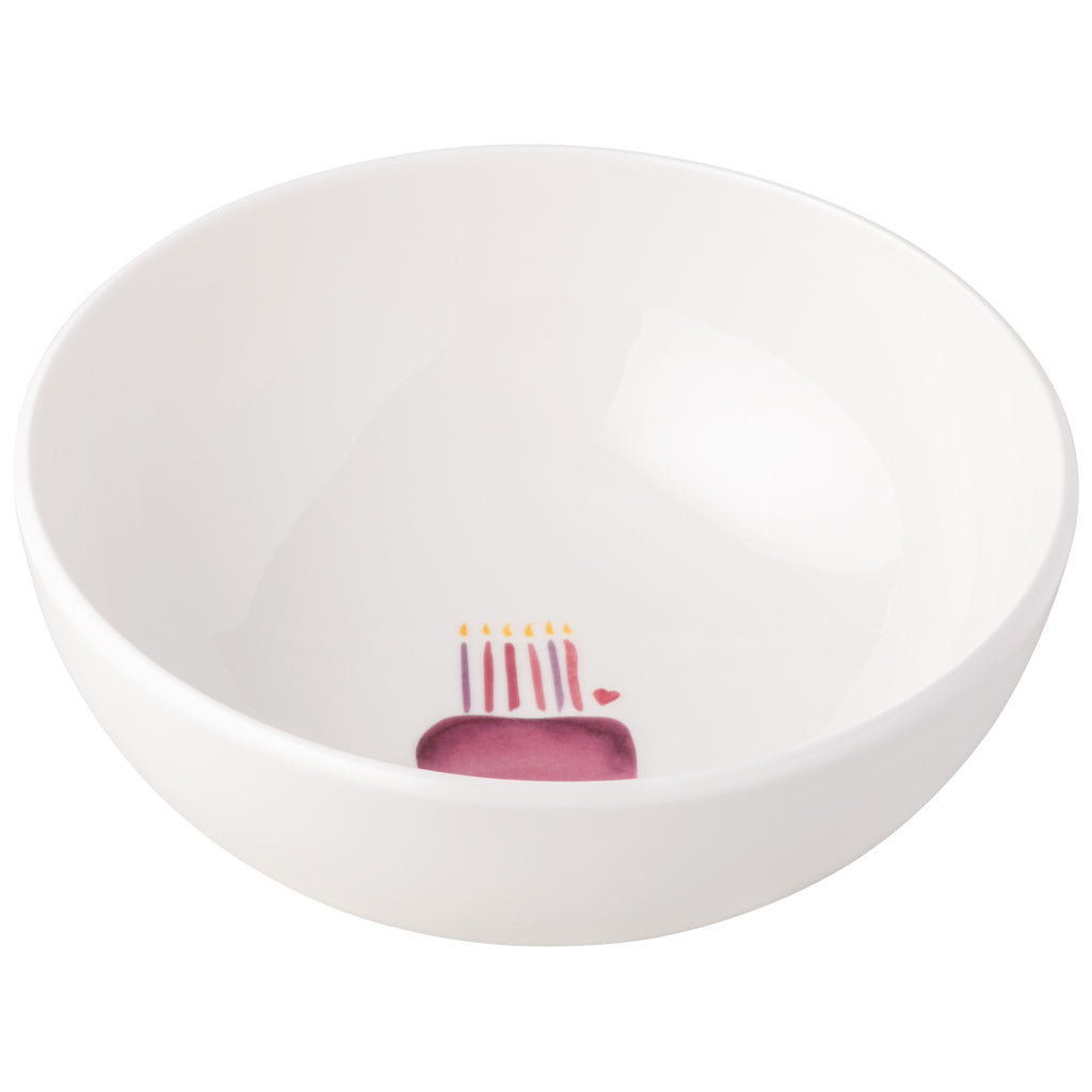 Villeroy and Boch With Love Cereal Bowl, Happy Birthday