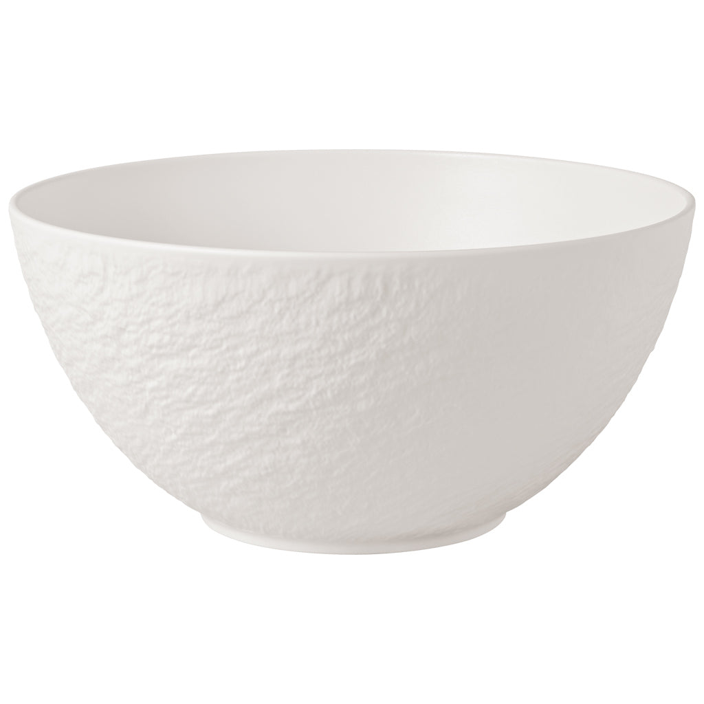 Villeroy and Boch Manufacture Rock Blanc Salad Bowl 2.4 Litre