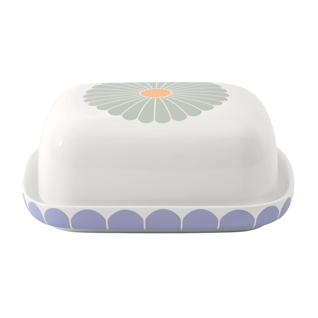 Villeroy and Boch Fleur Couleur Butter Dish