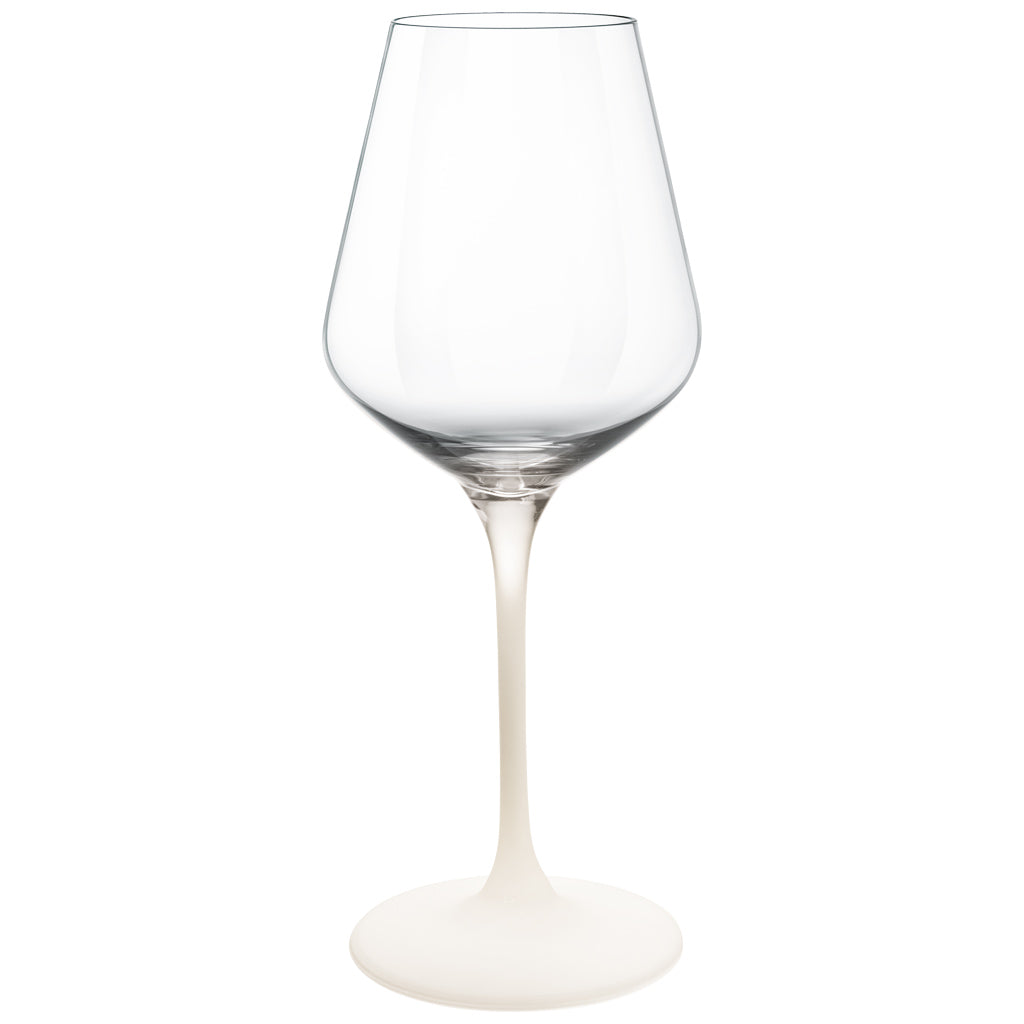 Villeroy and Boch Manufacture Rock Blanc White Wine Goblet set of 4