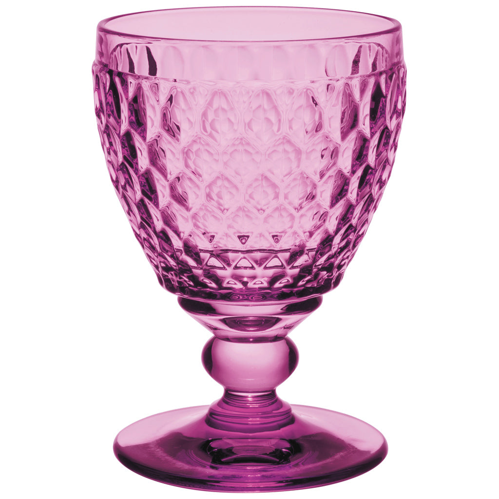 Villeroy and Boch Boston Berry White Wine Goblet Set of 4