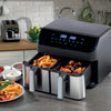 Daewoo 9 Litre Double Drawer Air Fryer: SDA2616