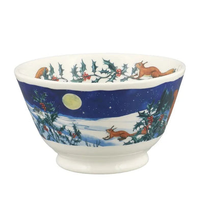 Emma Bridgewater Midnight Squirrel Small Old Bowl