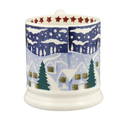 Emma Bridgewater Christmas Icons Winter Village 1/2 Pint Mug