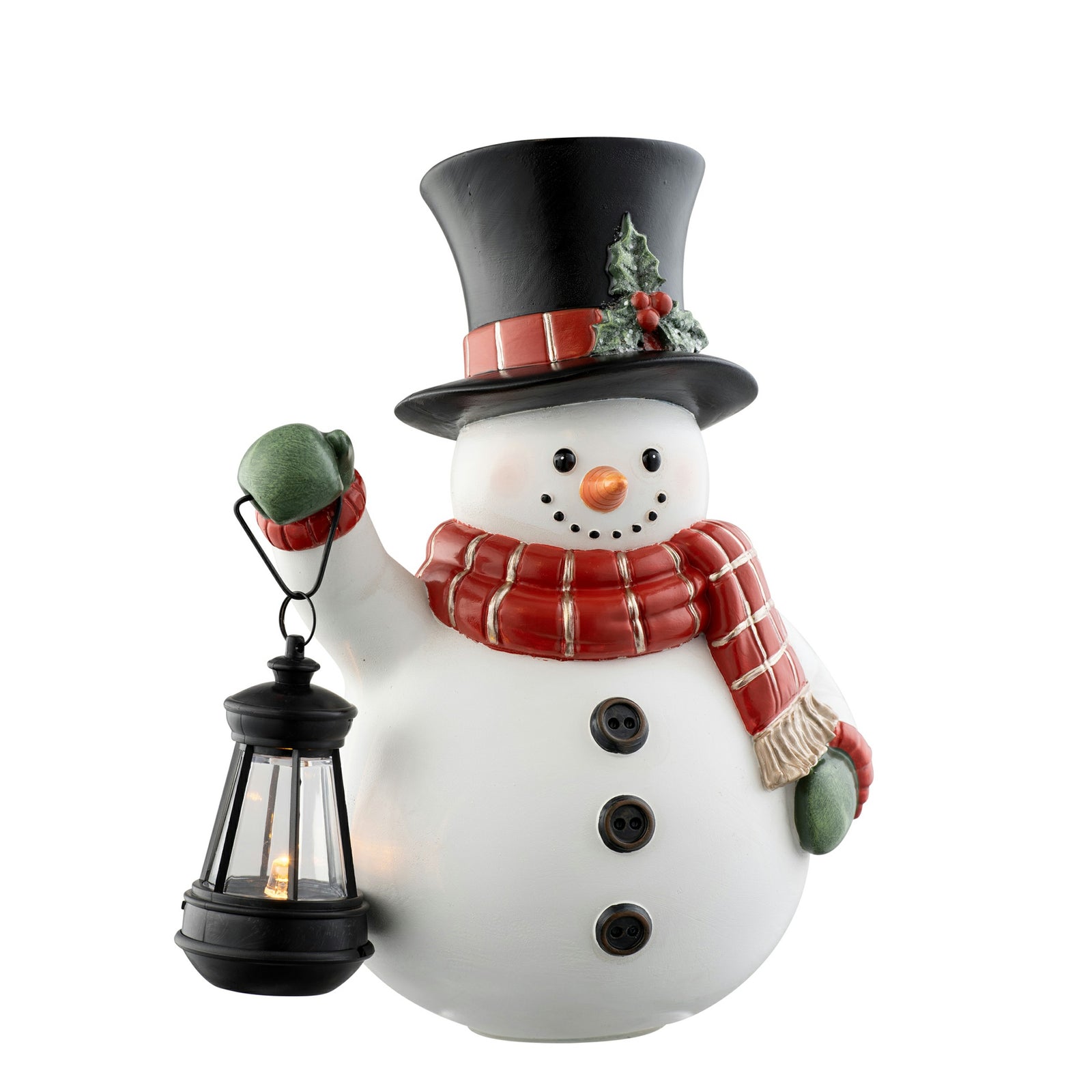 Aynsley Christmas LED Snowman & Lantern: XMAS30844
