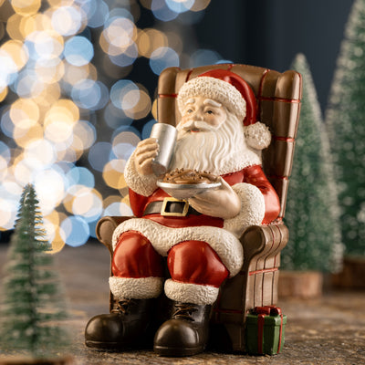 Aynsley Christmas Santa Milk & Cookies Figurine: XMAS30850