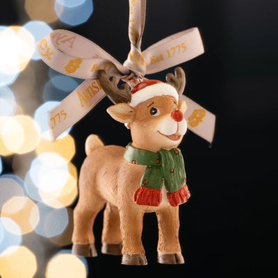 Aynsley Christmas Rudolph the Reindeer Hanging Ornament