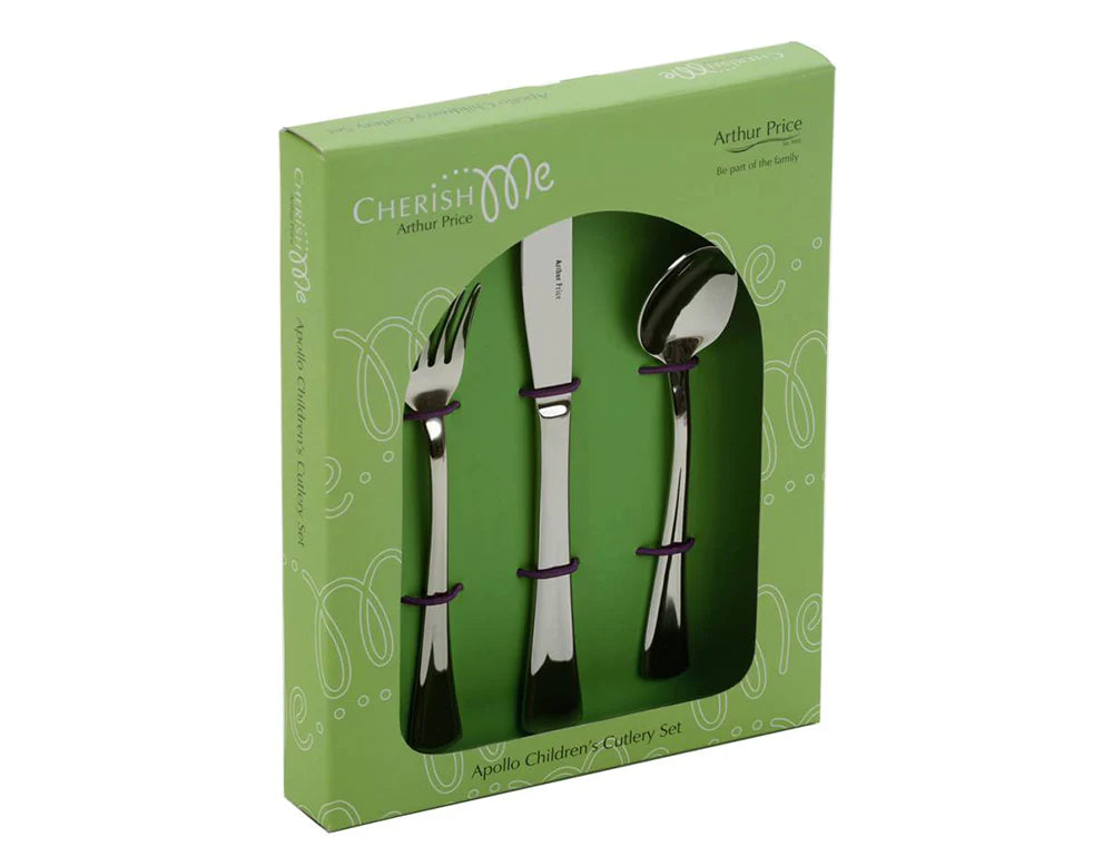 Arthur Price - Cherish Me Apollo Child's Cutlery Set