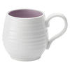 Portmeirion Sophie Conran White Honey Pot Mug - Mulberry