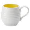 Portmeirion Sophie Conran White Honey Pot Mug - Sunshine