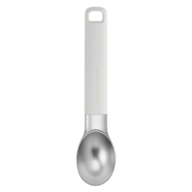KitchenAid Ice Cream Scoop, Porcelain White, 21cm KHA117OHPNG