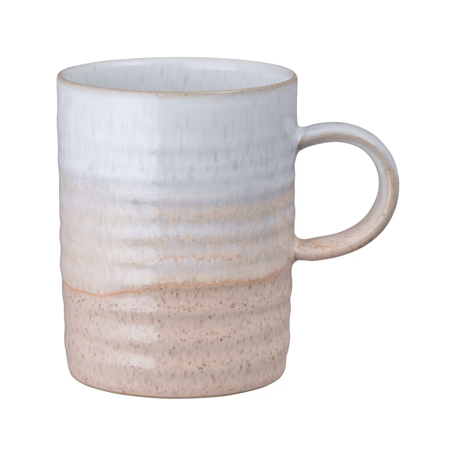 Denby Kiln Coral Ridged Mug