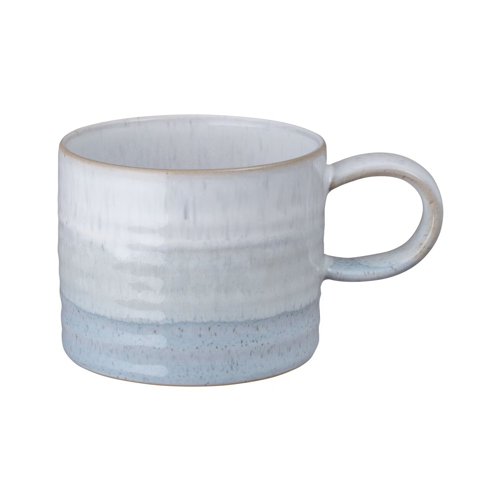Denby Kiln Pastels Small Ridged Mug - Light Blue