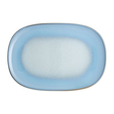 Denby Modus Topaz Blue Large Oblong Platter