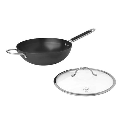 Kuhn Rikon ESSENTIAL Wok with lid 32cm