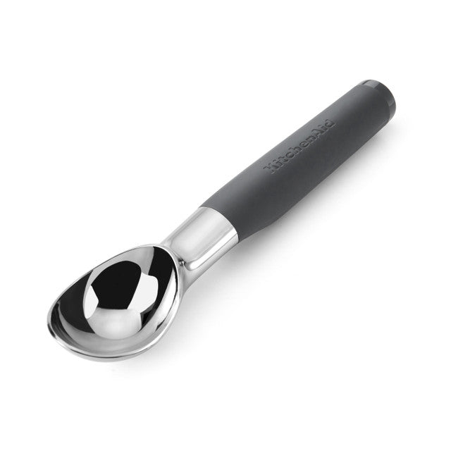 KitchenAid Soft Grip Ice Cream Scoop Charcoal Grey KAS117OHCGG