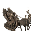 Genesis Bronze - Santa on Sleigh Small: WW016