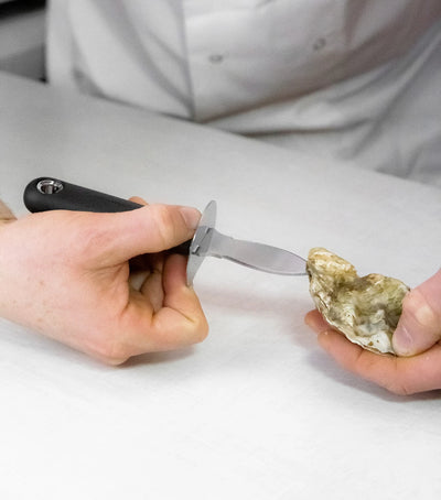 MasterClass Soft Grip Stainless Steel Oyster Knife