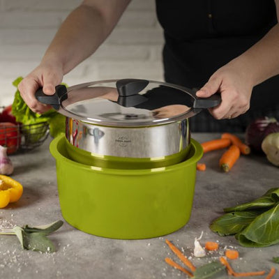 Kuhn Rikon HOTPAN® Serving Casserole Green 3.0L 22cm