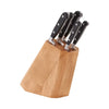 Stellar Classic 5 Piece Knife Block Set Wood: IS61
