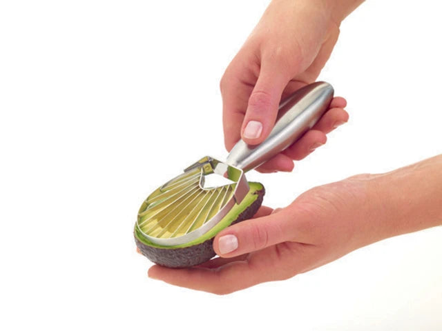 MasterClass Stainless Steel Avocado Slicer
