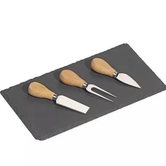 Tala Performance Slate Cheese Board and Knife Set
