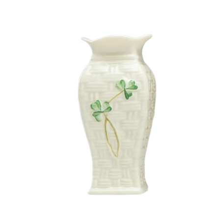 Belleek Classic Mini Square Vase