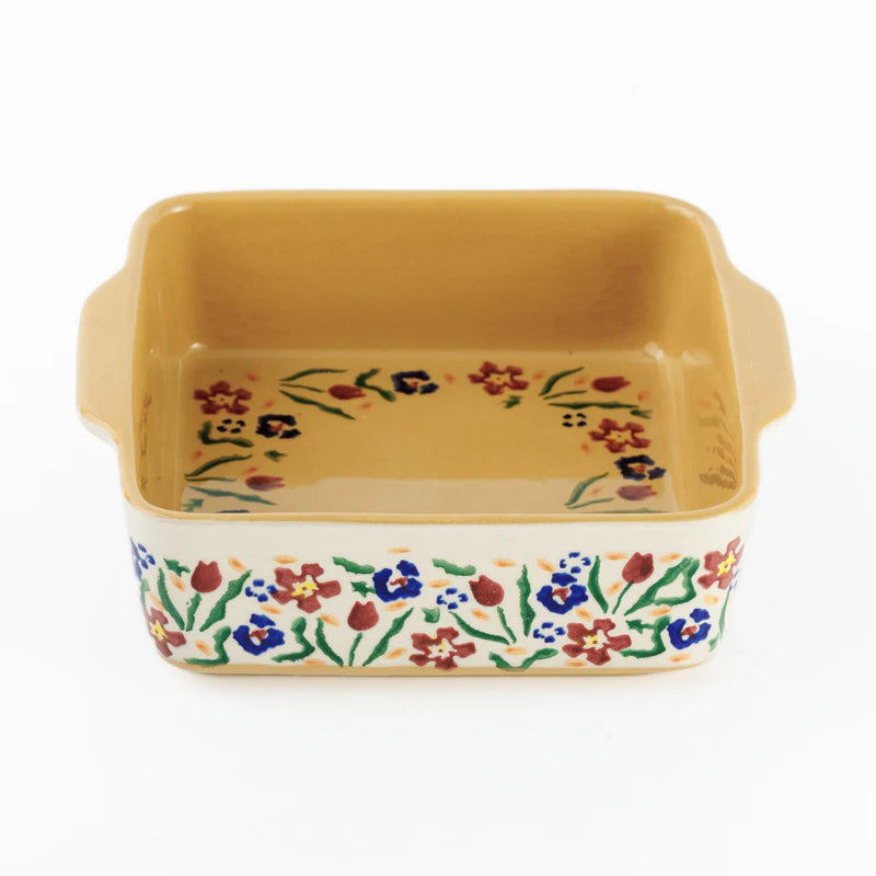 Nicholas Mosse Wild Flower Meadow - Small Square Oven Dish