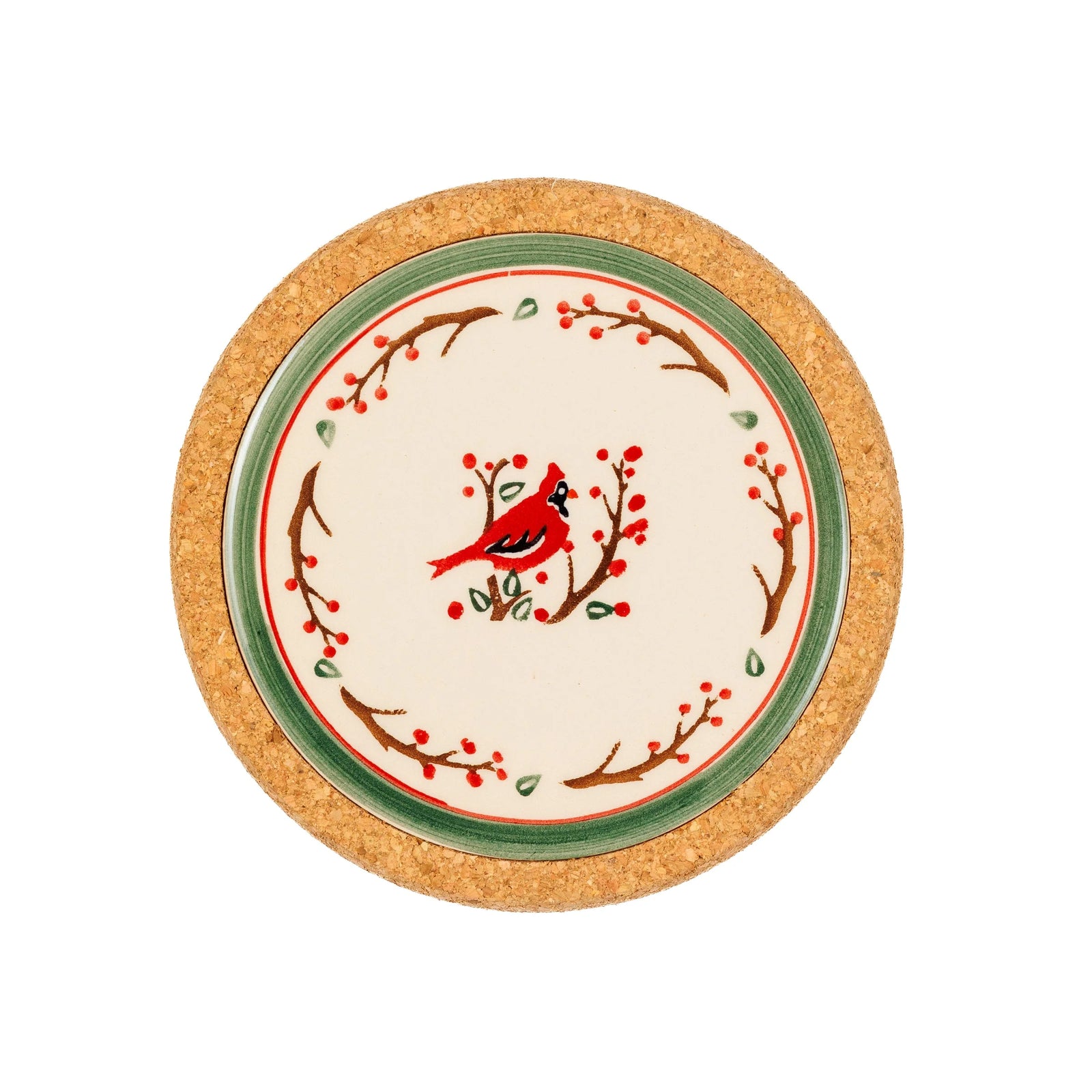 Nicholas Mosse Berry Bird Round Trivet
