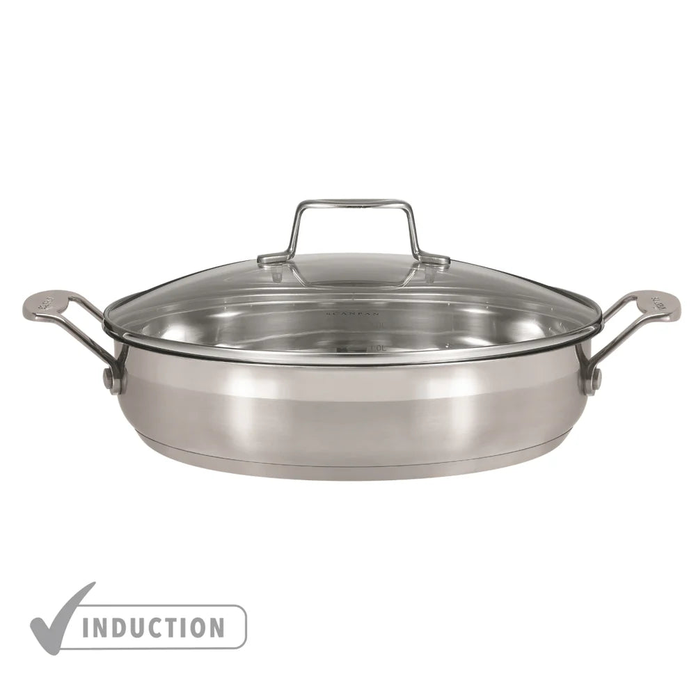Scanpan Impact 32cm Chef's Pan with Lid