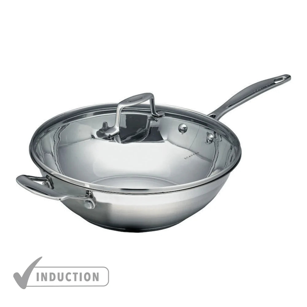 Scanpan Impact 32cm Wok with Lid