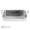 Scanpan Impact Roasting Pan with Rack 43x28cm