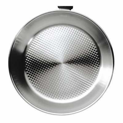 Kuhn Rikon SILVER STAR Frying Pan uncoated waffle base 20cm