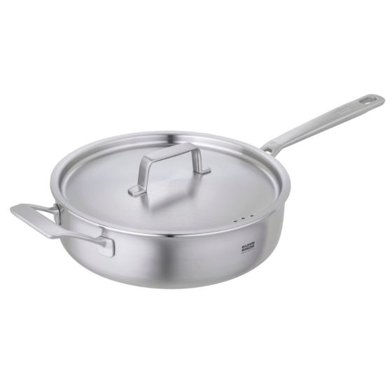 Kuhn Rikon Culinary Fiveply Uncoated Saute Pan 28cm