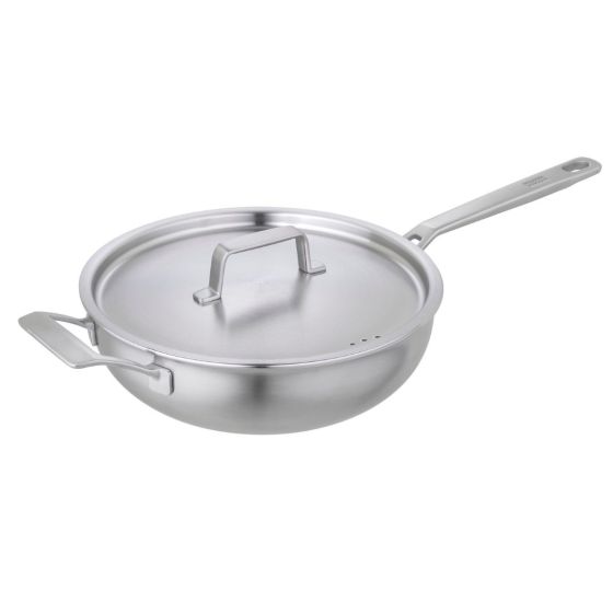 Kuhn Rikon Culinary Fiveply Uncoated Chefs Pan 28cm