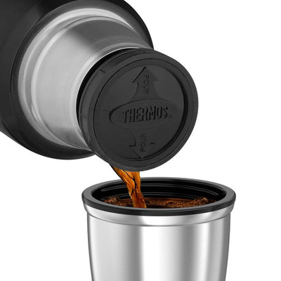 Thermos Stainless King Flask 1.2L Matt Black